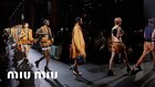 the star wore a silk taffeta skirt Miu Miu Shoes suit from fall