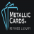 metallic cards